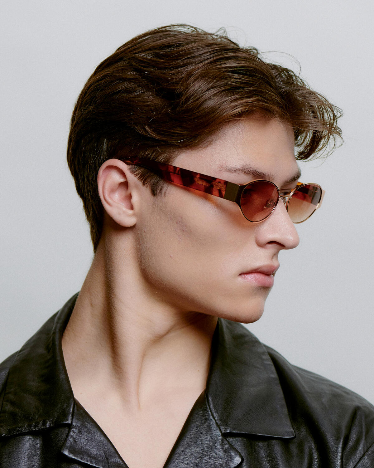 Bella solbrille - Rosegold Havana